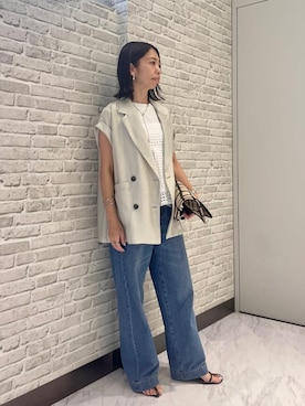 Mikoさん(レディース・157cm)の夏コーディネート