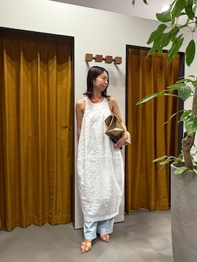 「GALLEST（ギャレスト）のアイテム」を使った、Mikoさん（レディース・157cm）の夏コーディネート