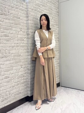 Mikoさん（レディース・157cm）の春コーディネート