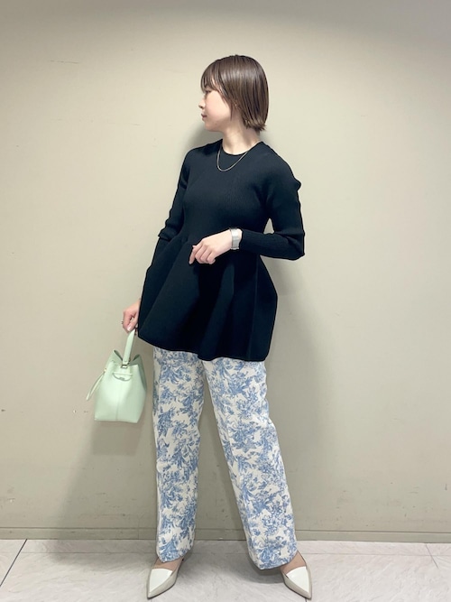 パンツ 「DEVEAUX」 ジャカード パンツ レディース : 79905810 