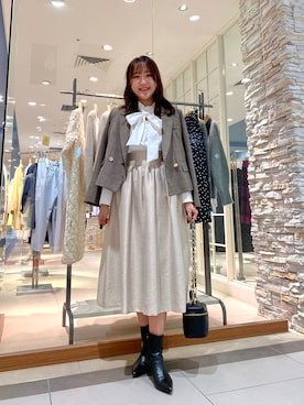 Mihoさん（レディース・159cm）の秋コーディネート