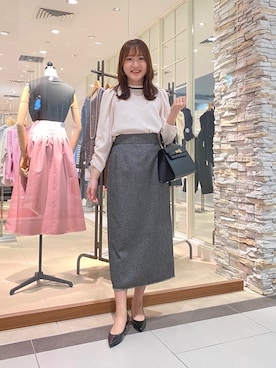 「オトナキレイめ」｜Mihoさん（レディース・159cm）の秋コーディネート