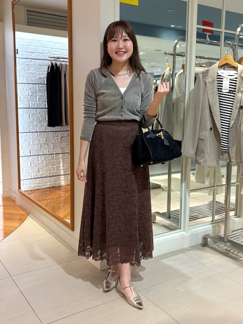 セール】ウォッシャブルレースマーメイドスカート（スカート