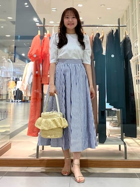 Mihoさん（レディース・159cm）の夏コーディネート