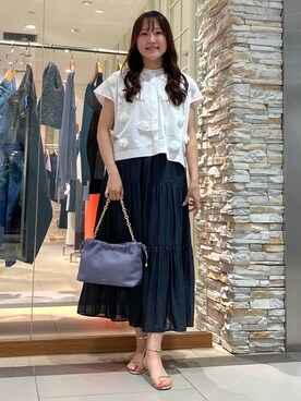 Mihoさん(レディース・159cm)の夏コーディネート