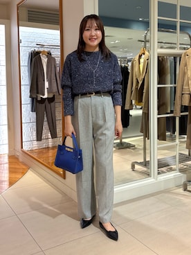 「着回しコーデ」｜Mihoさん（レディース・160cm）の冬コーディネート