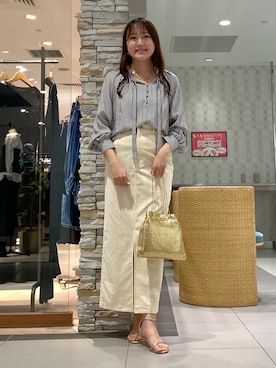 Mihoさん（レディース・159cm）の夏コーディネート