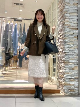 Mihoさん（レディース・159cm）の秋コーディネート