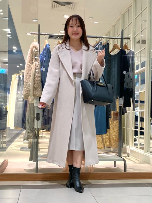 セール】ウォッシャブルダブルジャージハーフジップタイトスカート