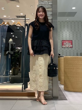 Mihoさん（レディース・159cm）の夏コーディネート