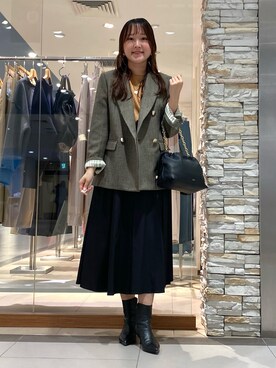 Mihoさん（レディース・159cm）の秋コーディネート