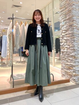 Mihoさん（レディース・159cm）の秋コーディネート