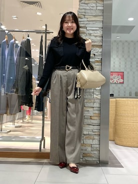 Mihoさん(レディース・159cm)の秋コーディネート