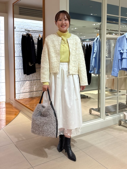 レースコンビニットブルゾン（カーディガン/ボレロ）｜NOLLEY'S