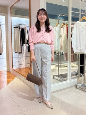 「オフィス」｜Mihoさん（レディース・160cm）の春コーディネート