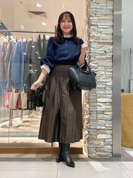 Mihoさん（レディース・159cm）の秋コーディネート