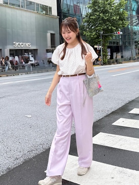 Mihoさん（レディース・160cm）の夏コーディネート