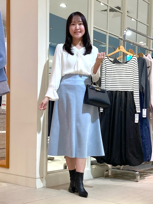 セール】スエードダンボールフレアスカート（スカート）｜NOLLEY'S