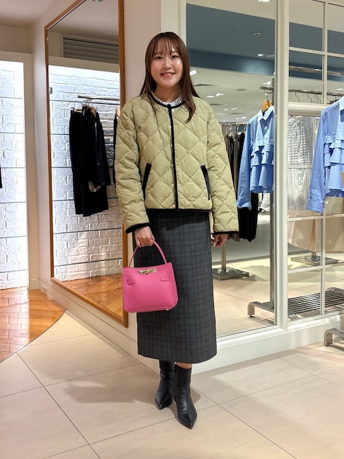 【TAION×LIMONTA】別注ベロアパイピングショートダウン TAION×LIMONTA】別注ベロアパイピングショートダウン | NOLLEY'S