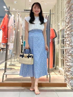 Mihoさん（レディース・159cm）の夏コーディネート