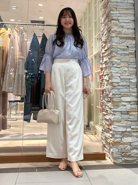 Mihoさん（レディース・159cm）の夏コーディネート
