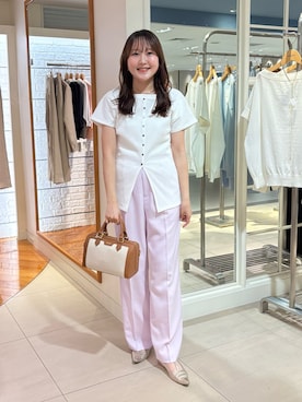 「オフィス」｜Mihoさん（レディース・160cm）の春コーディネート