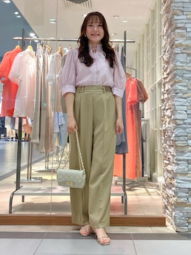 Mihoさん（レディース・159cm）の夏コーディネート