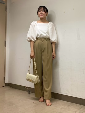 Mihoさん(レディース・159cm)の夏コーディネート