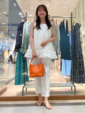 Mihoさん（レディース・159cm）の夏コーディネート