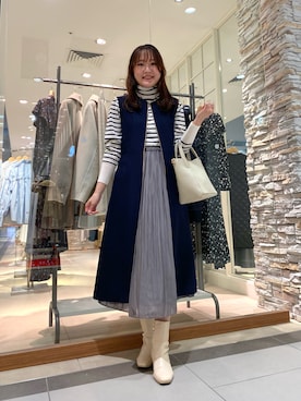 Mihoさん(レディース・159cm)の秋コーディネート