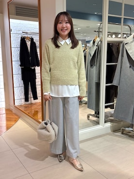 「LORISTELLA（ロリステッラ）のアイテム」を使った、Mihoさん（レディース・160cm）の冬コーディネート