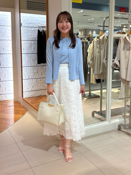 セール】ウォッシャブルレースマーメイドスカート（スカート