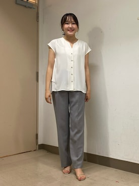 Mihoさん（レディース・159cm）の夏コーディネート