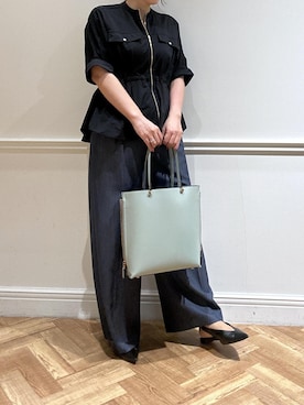 「E'POR（エポール）のアイテム」を使った、sariさん（レディース・162cm）の春コーディネート