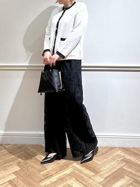 「アイテム（ハンドバッグ）」を使った、sariさん（レディース・162cm・40代）の秋コーディネート