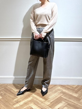 「アイテム（パンプス）」を使った、sariさん（レディース・162cm・40代）の秋コーディネート