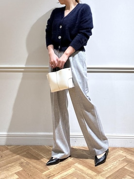 「アイテム（パンプス）」を使った、sariさん（レディース・162cm・40代）の冬コーディネート