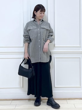 「アイテム（ハンドバッグ）」を使った、Rieさん（レディース・156cm・40代）の秋コーディネート