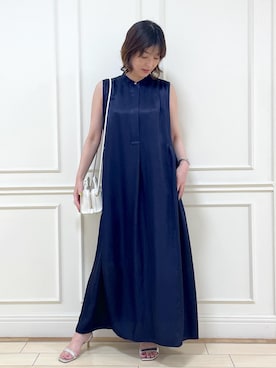 「アイテム（ワンピース/ドレス）」を使った、Rieさん（レディース・156cm・40代）の春コーディネート