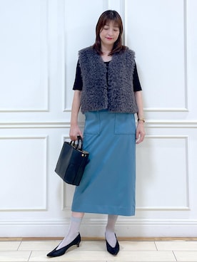 「デートコーデ」｜Rieさん（レディース・156cm・40代）の秋コーディネート