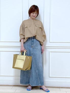 Rieさん（レディース・156cm）の夏コーディネート