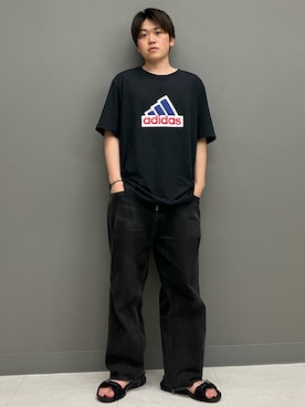 「テレックス」｜TRさん（メンズ・176cm）の夏コーディネート