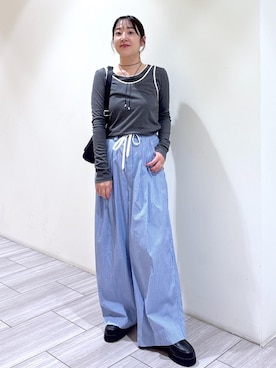 「旅行コーデ」｜Fujimotoさん（レディース・155cm・30代）の秋コーディネート
