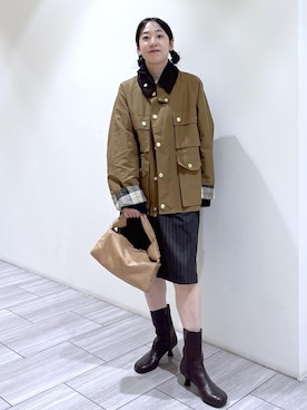 「アイテム（ブーツ）」を使った、Fujimotoさん（レディース・155cm・30代）の秋コーディネート
