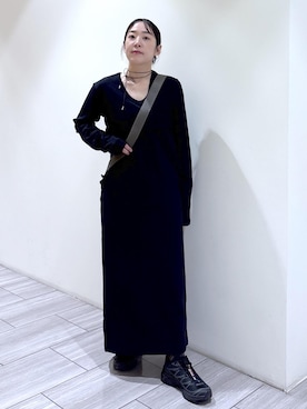 「アイテム（ワンピース/ドレス）」を使った、Fujimotoさん（レディース・155cm・30代）の秋コーディネート