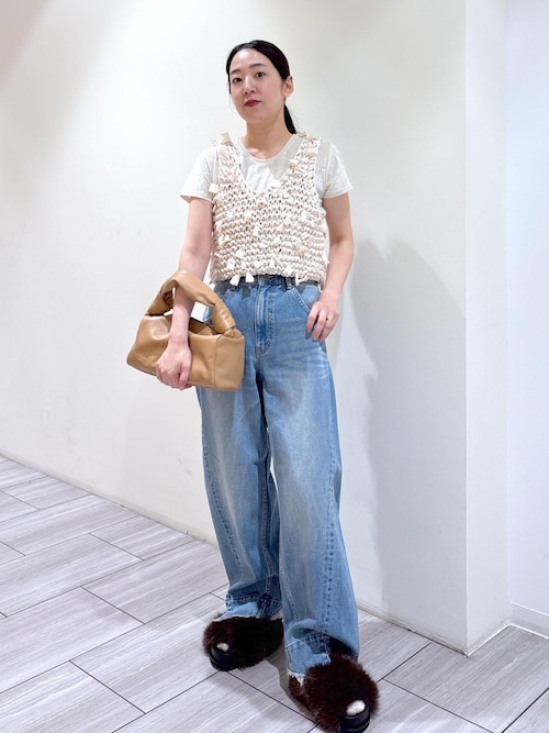 ごんざぶろう　アダムエロペ　ルーズフィットアジャストデニム 再入荷】ルーズフィットアジャストデニム（デニムパンツ）｜ADAM