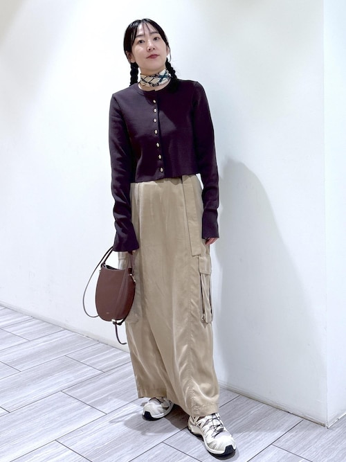 セール】【サステナブル】キュプラカーゴスカート（スカート）｜ADAM