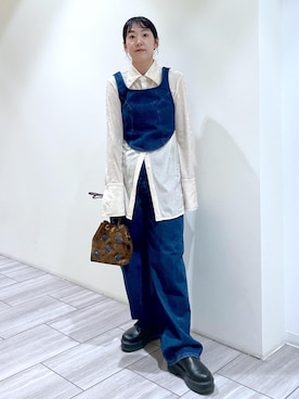 Fujimotoさん（レディース・155cm）の秋コーディネート