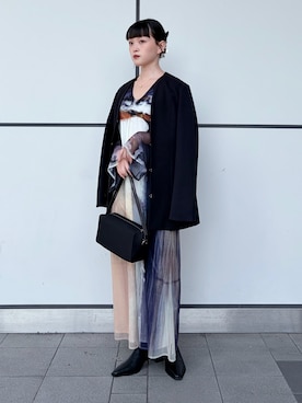 lunaさん(レディース・158cm)の冬コーディネート