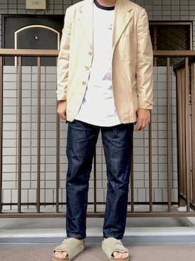 「MARNI（マルニ）のアイテム（ジャケット/アウター）」を使った、マーマレードさん（メンズ・168cm）の秋コーディネート